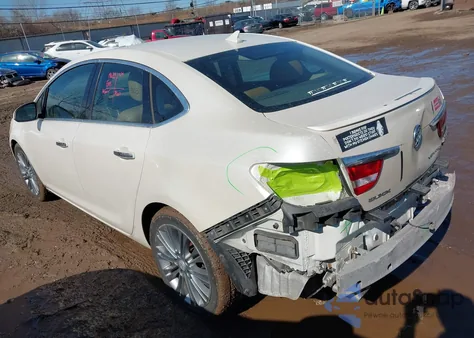 2013 Buick Verano Leather Group from USA, damaged, VIN 1G4PS5SK4D4114811